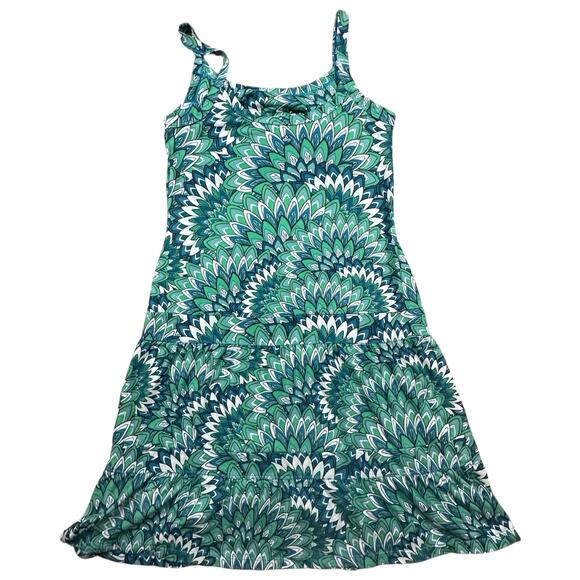 Prana Lexi Teal and Blue Athletic Dress with Built in Bra Size Small - Picture 2 of 9